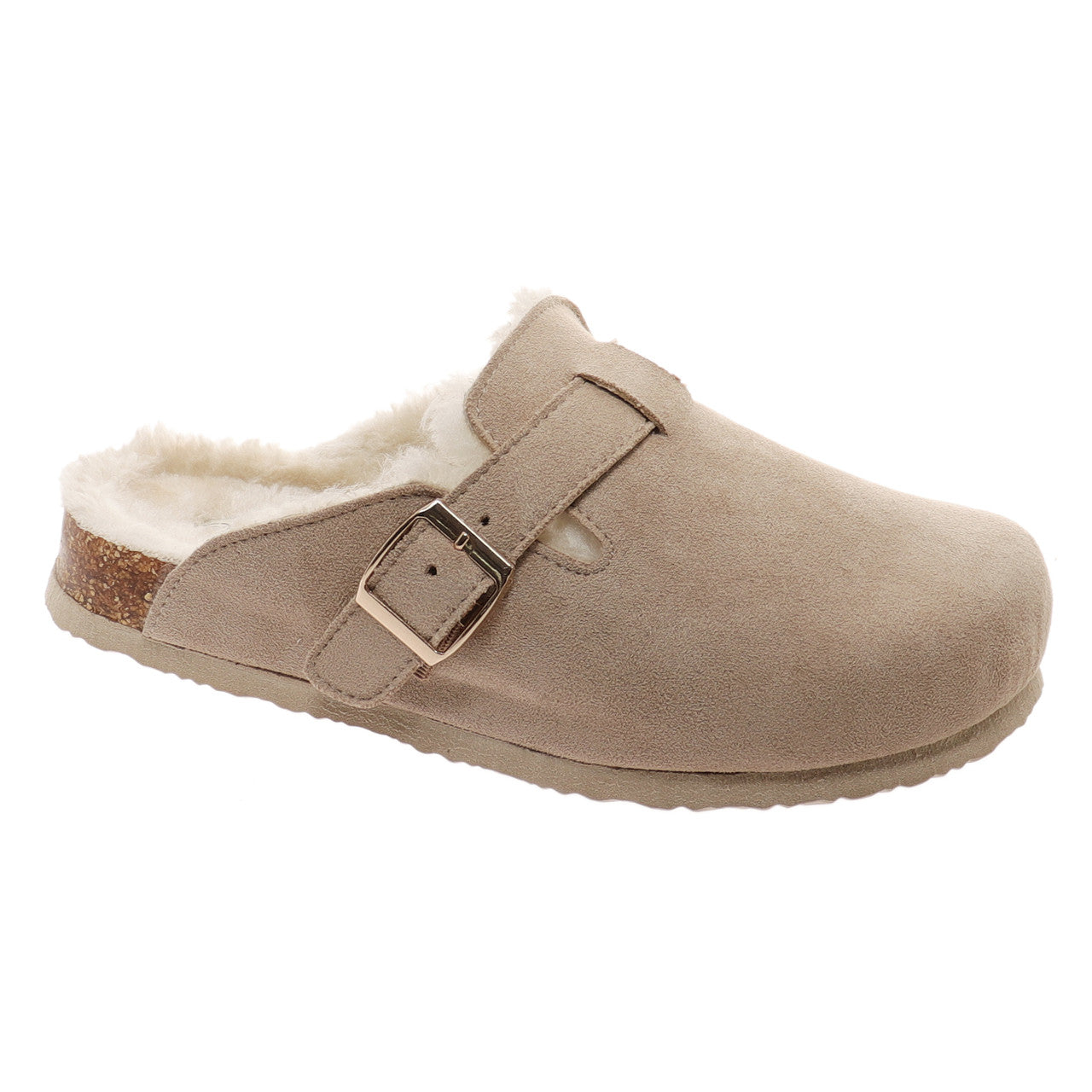 Outwoods Women's Bria-4 Fur Lined Clog - Sand 81643-404