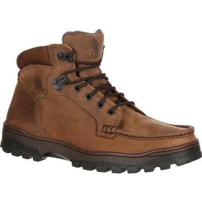 Rocky Men's 6" Outback Waterproof Chukka Boot - Brown FQ0008723