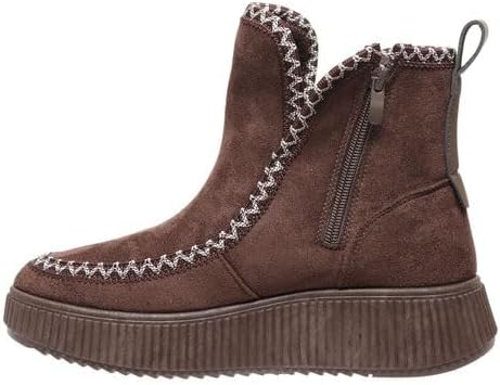 Pierre Dumas Women's Sandi-1 Suede Bootie - Brown 89084-402