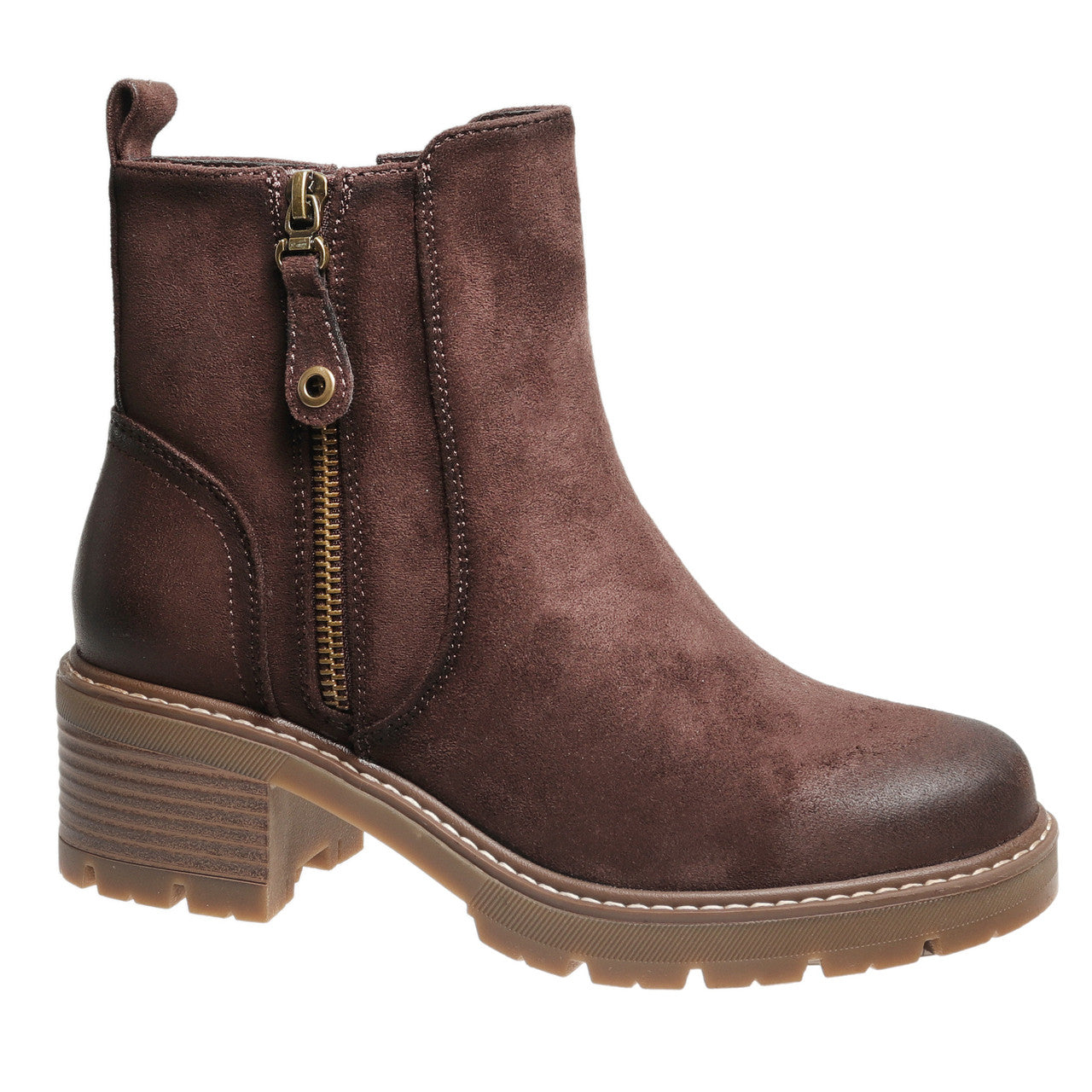 Pierre Dumas Women's Everlee-1 Bootie - Brown 89112-402