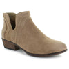 Pierre Dumas Women's May-20 Short Suede Bootie - Taupe 89144-434