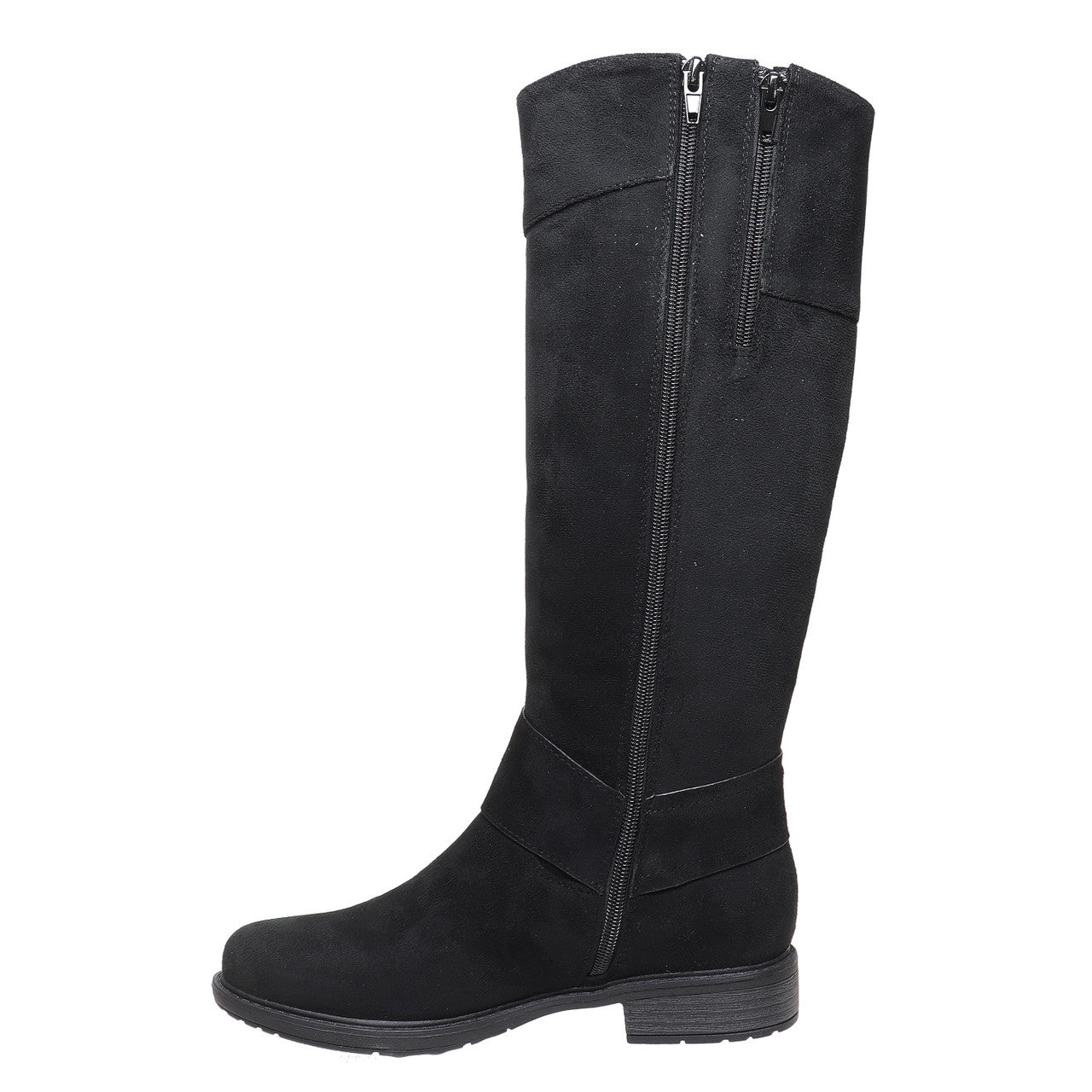 Pierre Dumas Women's Barcelona-31 Tall Suede Boot - Black 89150-401