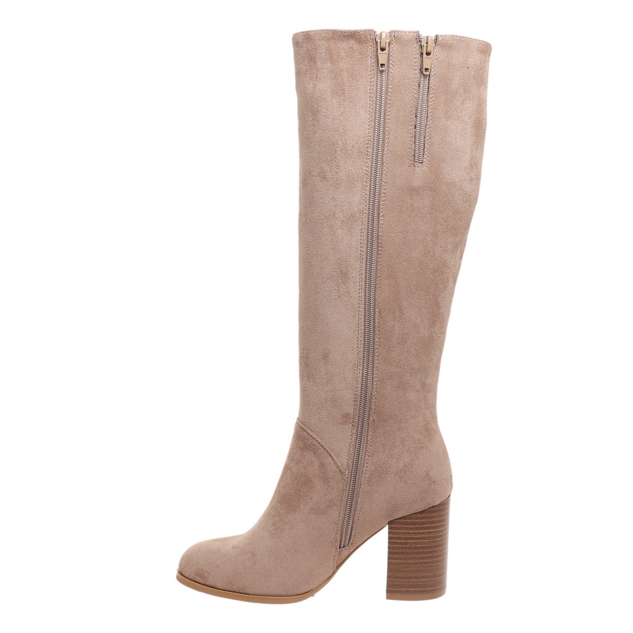 Pierre Dumas Women's Wake-3 Tall Suede Boot - Taupe 89357-434