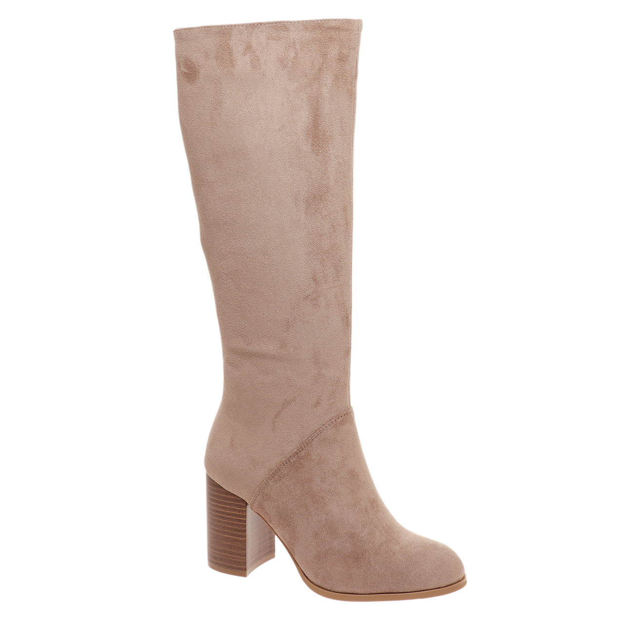 Pierre Dumas Women's Wake-3 Tall Suede Boot - Taupe 89357-434