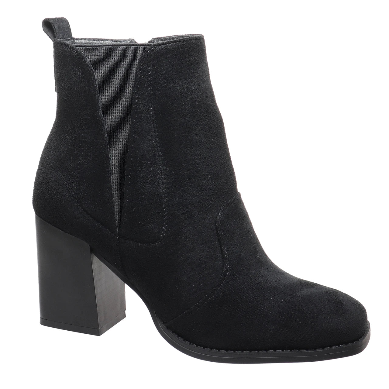 Pierre Dumas Women's Cammy-16 Suede Bootie - Black 89380-401
