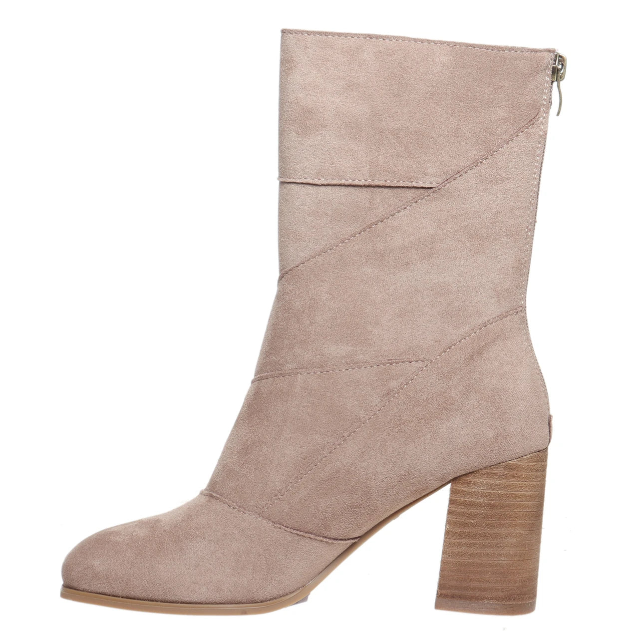 Pierre Dumas Women's Cady-1 Suede Bootie - Taupe 89385-434