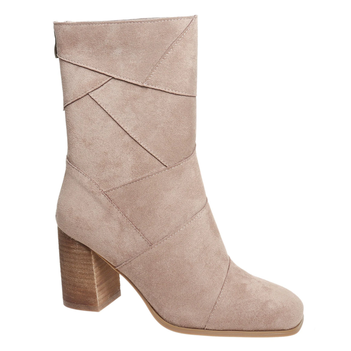 Pierre Dumas Women's Cady-1 Suede Bootie - Taupe 89385-434