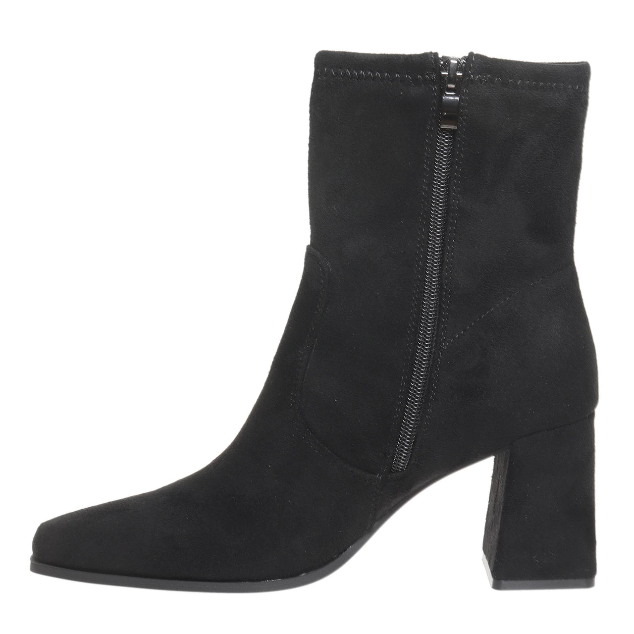 Pierre Dumas Women's Cybill-1 Suede Bootie - Black 89390-401