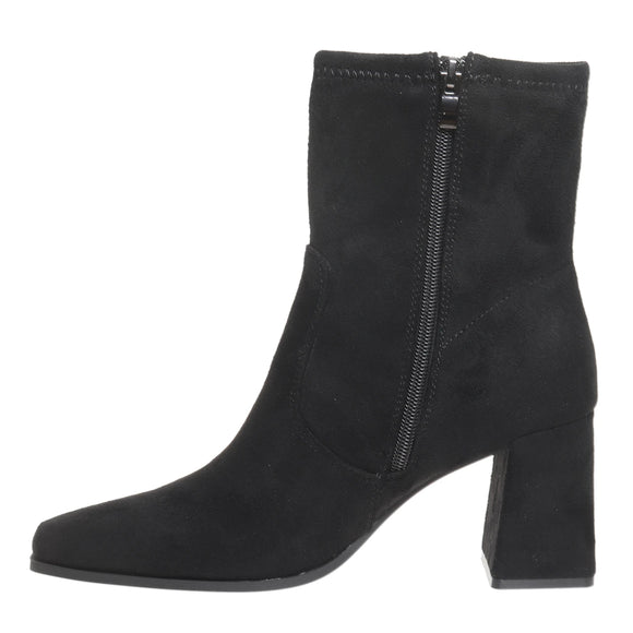 Pierre Dumas Women's Cybill-1 Suede Bootie - Black 89390-401