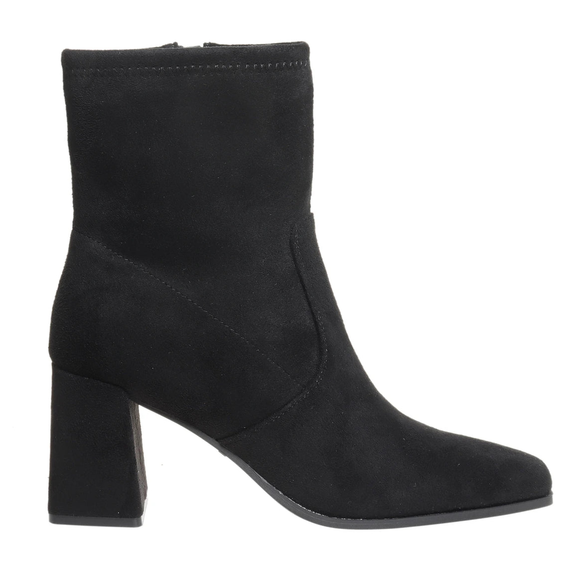 Pierre Dumas Women's Cybill-1 Suede Bootie - Black 89390-401