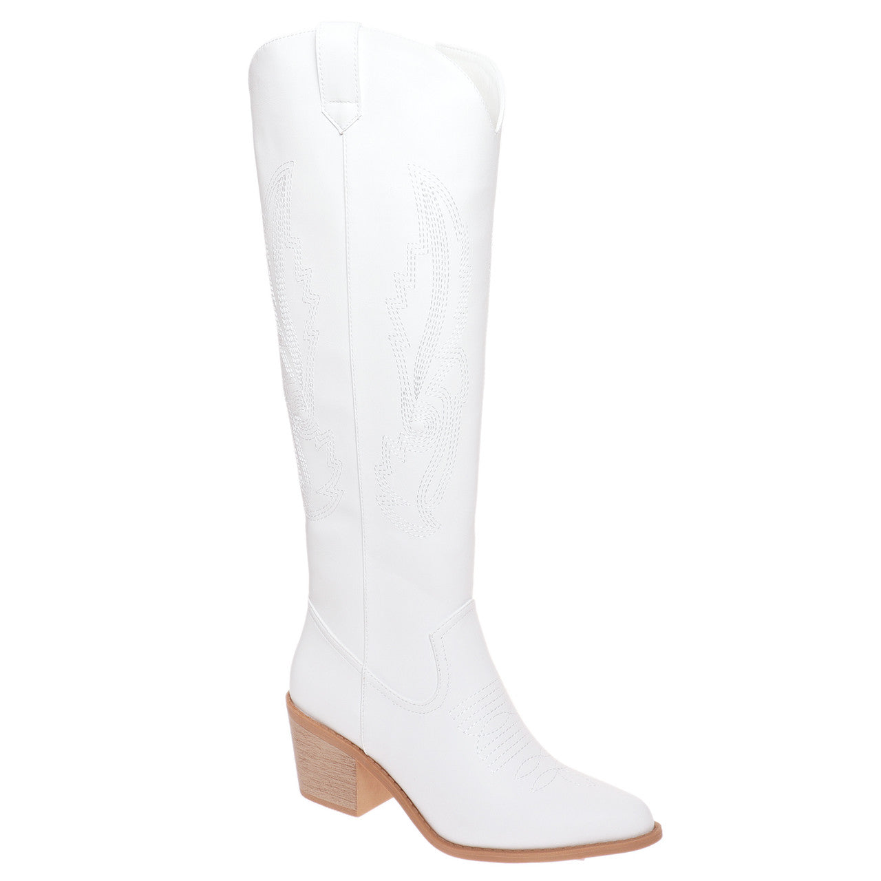 Pierre Dumas Women's Wilder-19 Tall Western Boot - White 89905-103