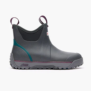 XtraTuf Women's 6" Ice Fleece Lined Ankle Deck Boot - Grey AIWR100