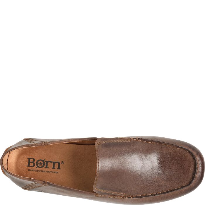 Born Men's Marcel Loafer - Dark Brown BM0016923