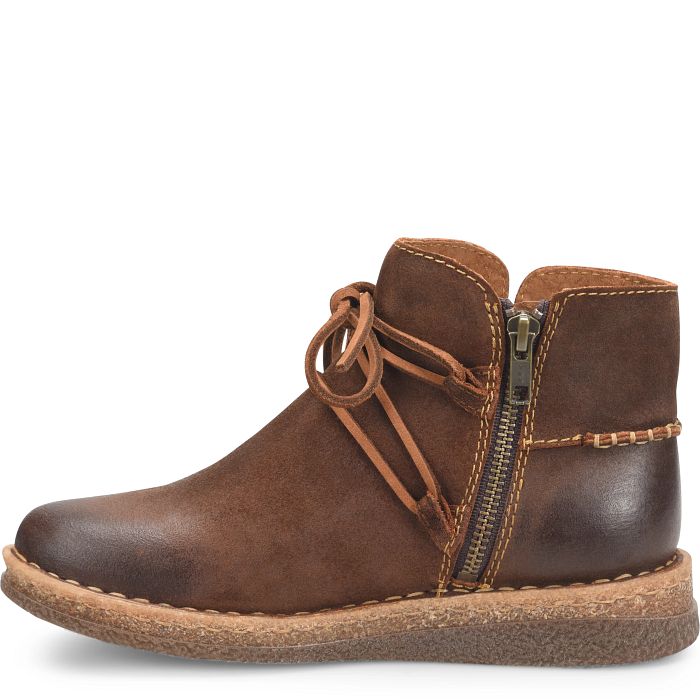 Born Women's Calyn Rustic Bootie - Glazed Ginger Distressed BR0027606