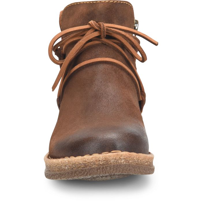 Born Women's Calyn Rustic Bootie - Glazed Ginger Distressed BR0027606