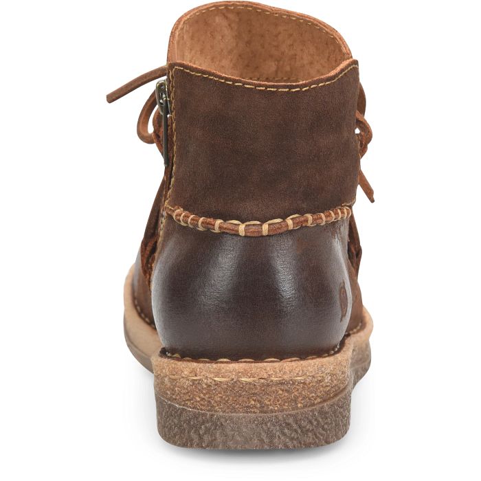 Born Women's Calyn Rustic Bootie - Glazed Ginger Distressed BR0027606