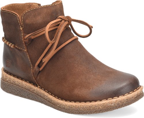 Born Women's Calyn Rustic Bootie - Glazed Ginger Distressed BR0027606