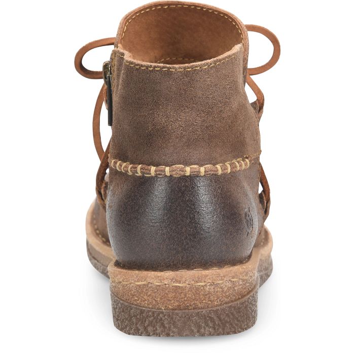 Born Women's Calyn Rustic Bootie - Taupe Avola Distressed BR0027617
