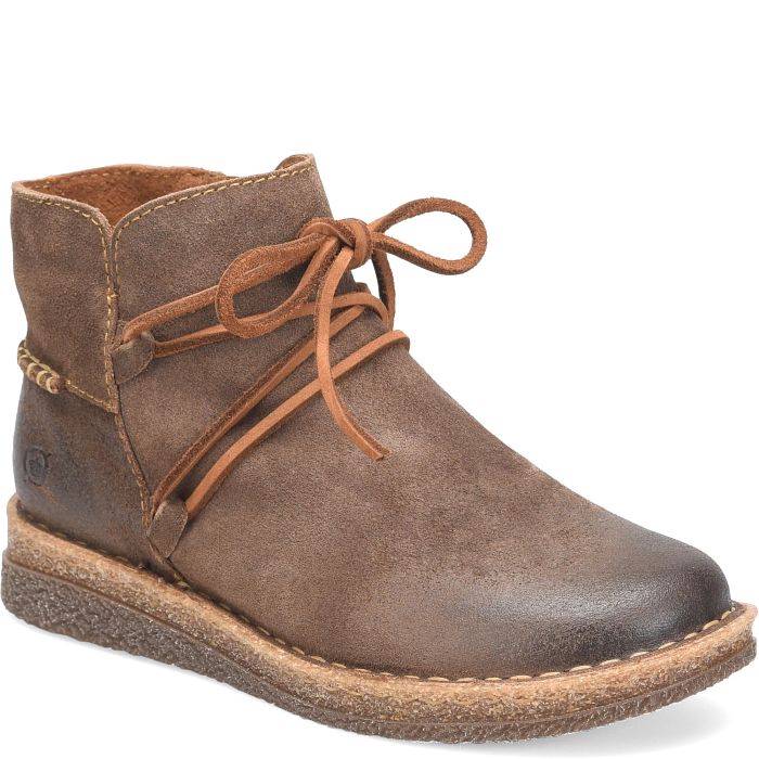 Born Women's Calyn Rustic Bootie - Taupe Avola Distressed BR0027617