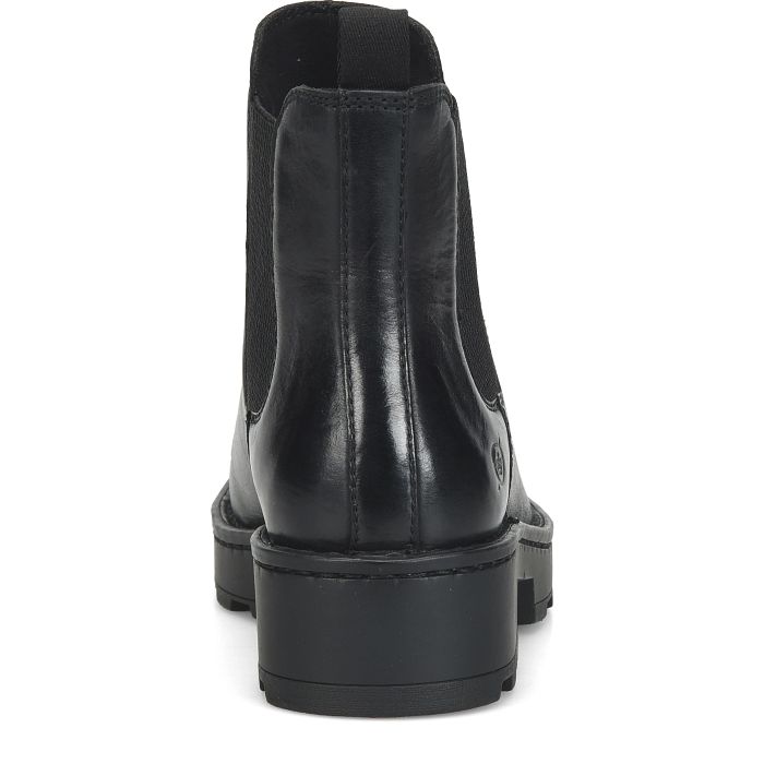 Born Women's Verona Leather Bootie - Black BR0050303