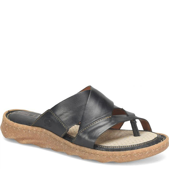 Born Women's Sorja Sport Leather Sandal - Black BR0056603