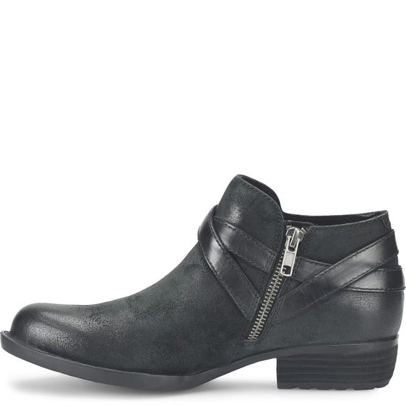 Born Women's Kelle Distressed Bootie - Black BR0061809