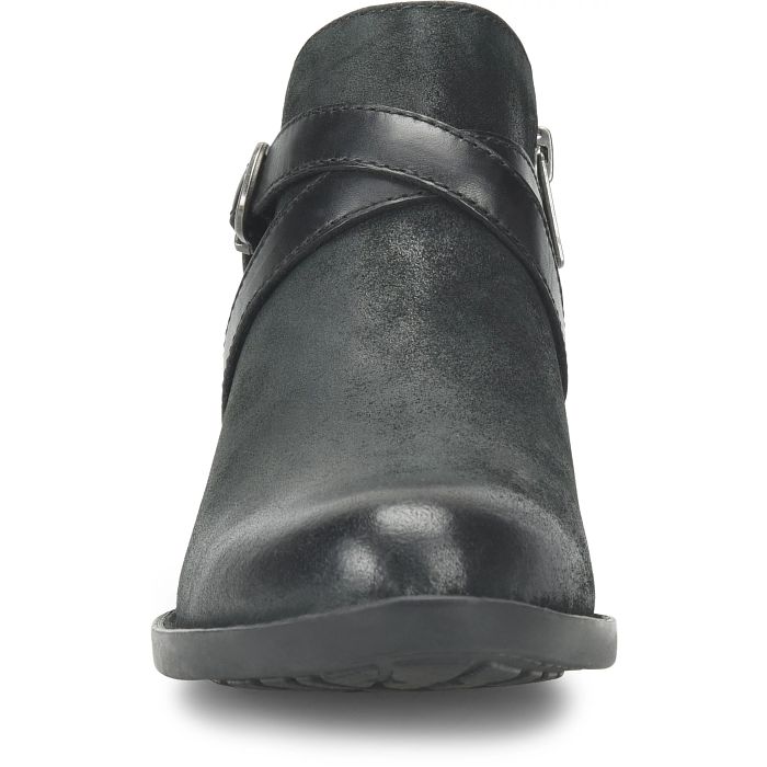 Born Women's Kelle Distressed Bootie - Black BR0061809