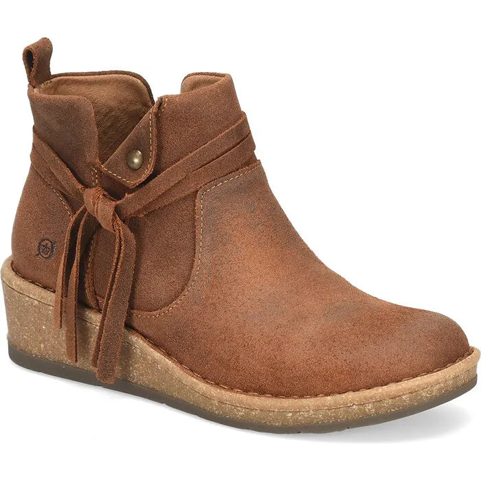Born Women's Vaughn Distressed Womens Bootie - Brown (Glazed Ginger) BR0062357