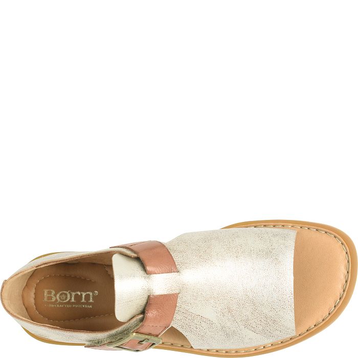Born Women's Ivey Sandal - Light Gold BR0067230