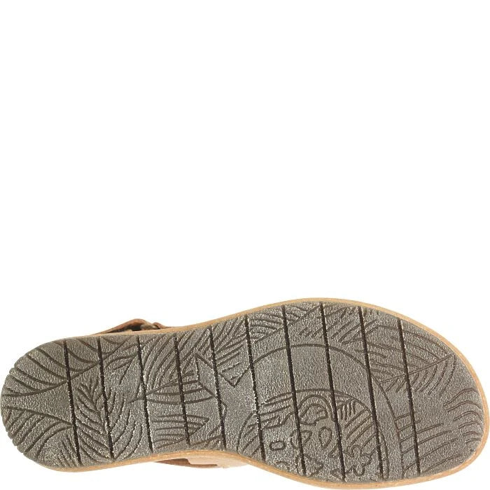 Born Women's Taye Leather Sandal - Syrup/Biege BR0071862