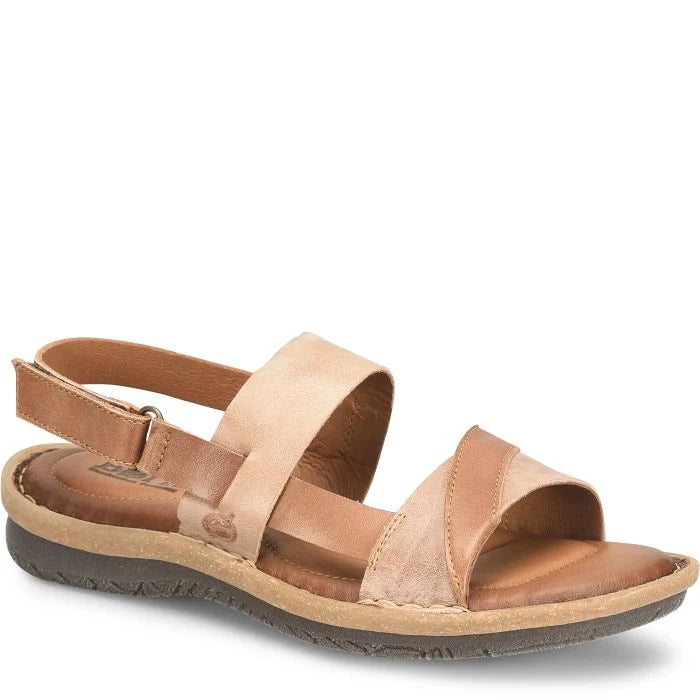 Born Women's Taye Leather Sandal - Syrup/Biege BR0071862