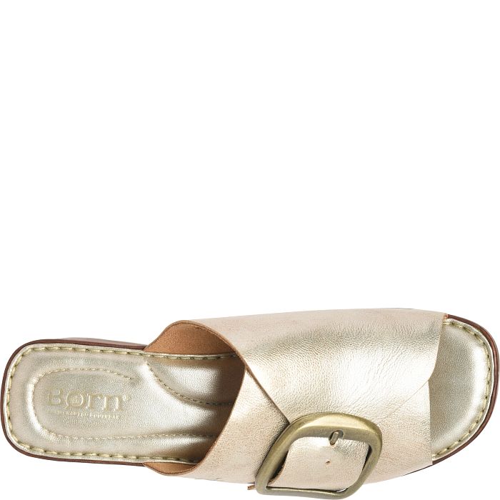 Born Women's Bangle Sandal - Light Gold BR0085330