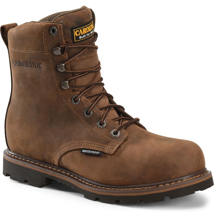 Carolina Men's 8" Waterproof Steel Toe Work Boot - CA3557