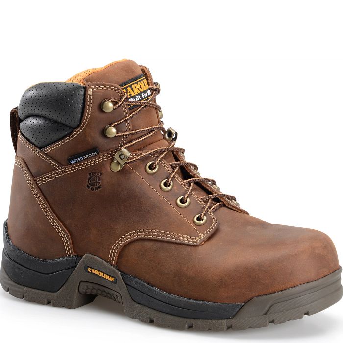 Carolina Men's 6" Waterproof Broad Toe Work Boot - CA5020
