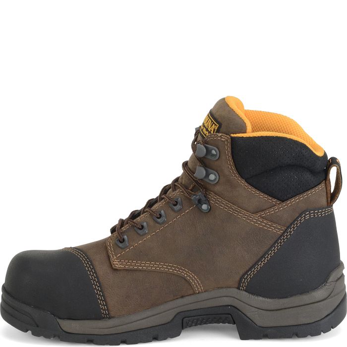 Carolina Men's 6" ESD Waterproof Carbon Composite Broad Toe Work Boot - CA5522