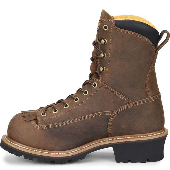 Carolina Men's 8" Waterproof Composite Toe Work Boot - Crazy Horse CA9828