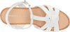 Madden Girl Women's Cortette Cork Wedge Sandal - White CORT01J1