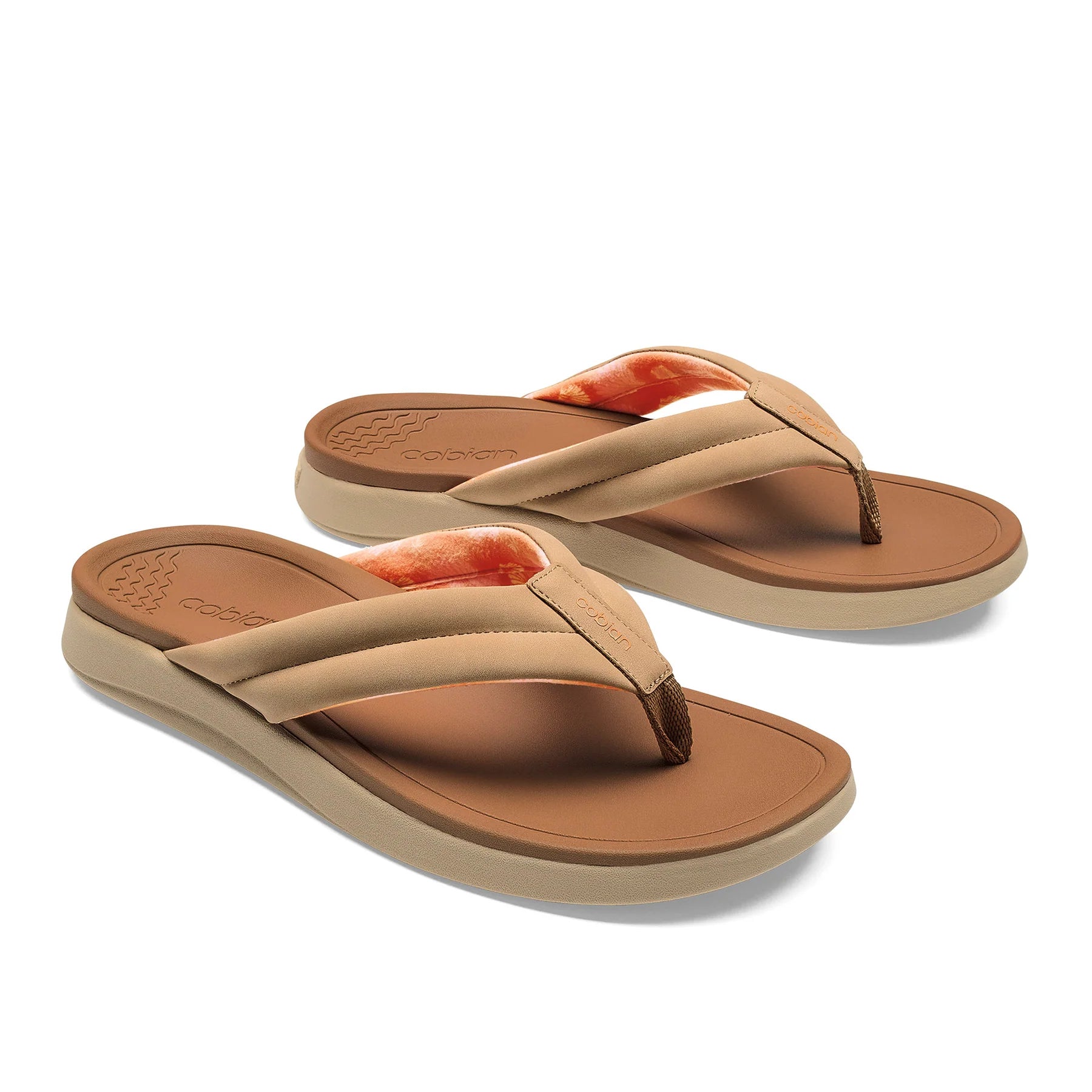 Cobian Women's Darby Flip Flop - Tan DAR24-230