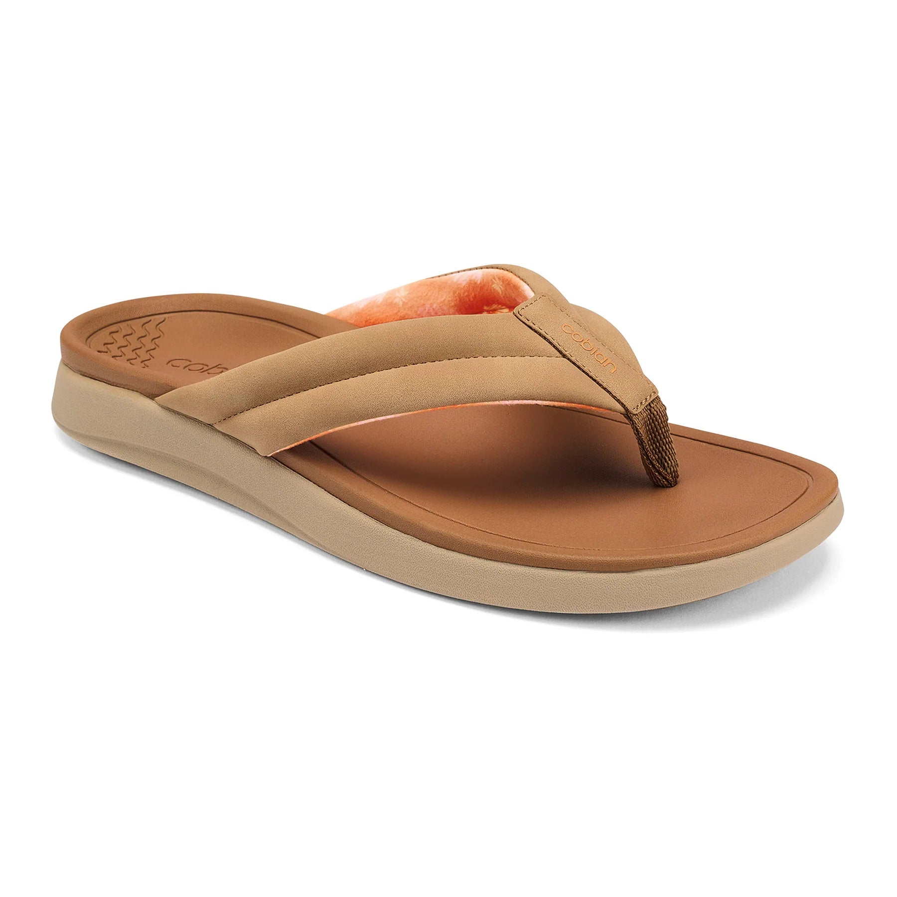 Cobian Women's Darby Flip Flop - Tan DAR24-230