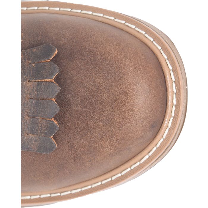 Double H Men's 8" Phantom Rider Raid U Toe Lacer Work Boot - Brown DH5394