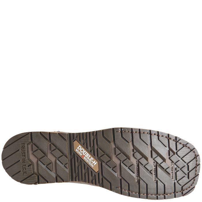 Double H Men's 11" Outlook WP Square Composite Toe Boot - Brown DH6143