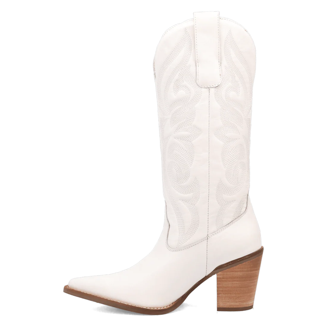 Dingo Women's 13" Hensley Western Boot - White DI2246
