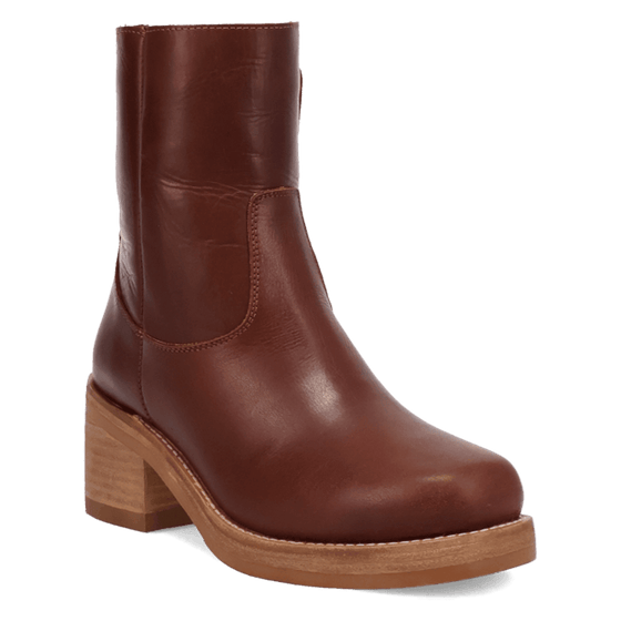 Dingo Women's Roxy Short Boots - Brown DI2290