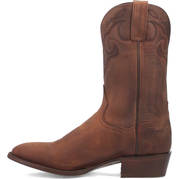 Dan Post Men's 11" Simon Tapered Leather Western Boot - Brown DP3230