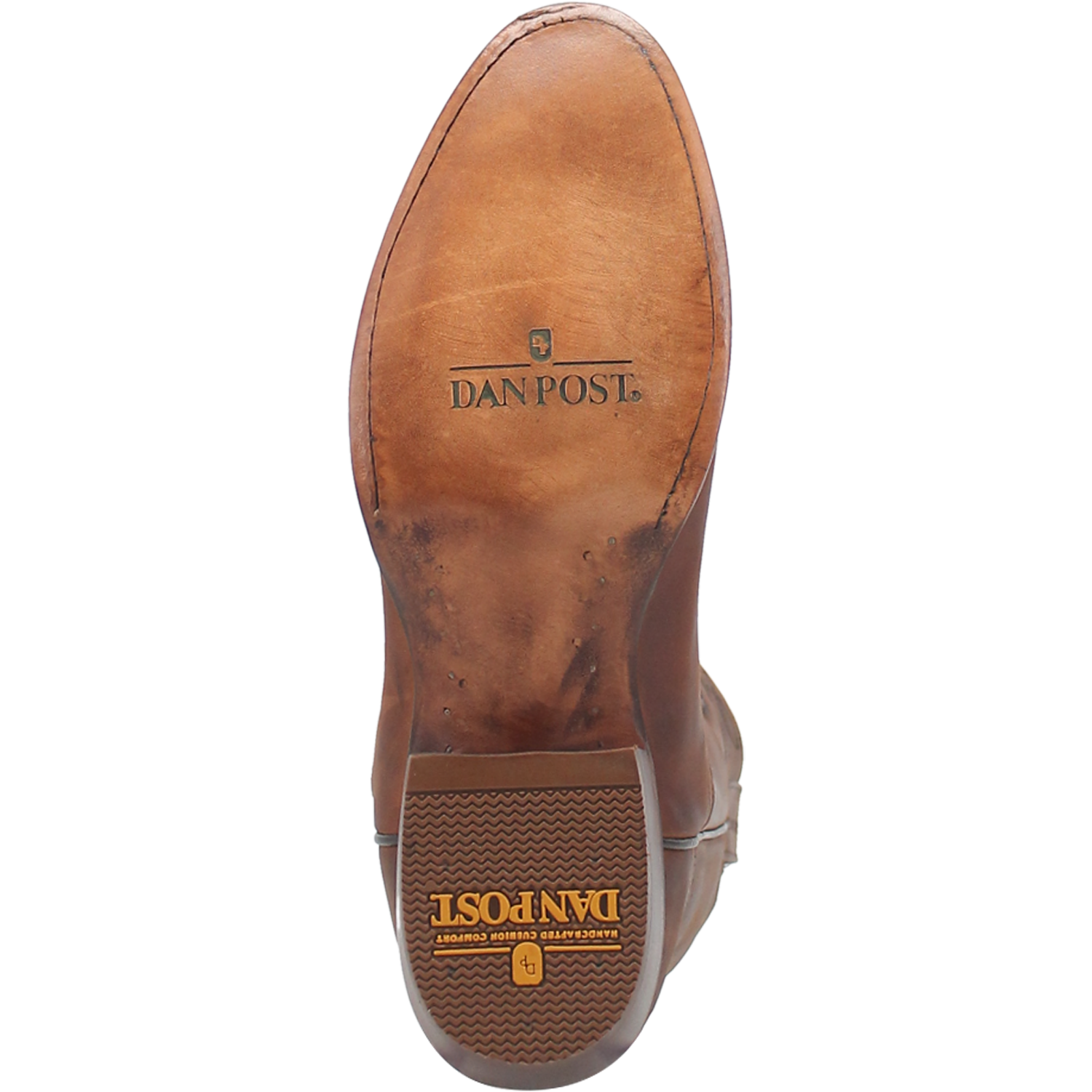 Dan Post Men's 11" Simon Tapered Leather Western Boot - Brown DP3230