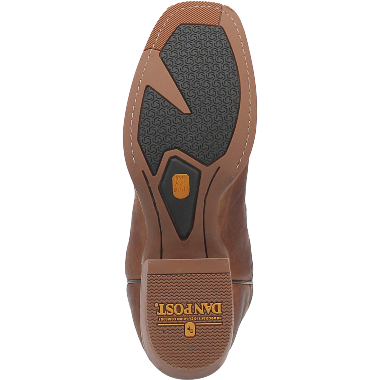 Dan Post Men's 12" Richland Leather Western Boot - Saddle DP3393