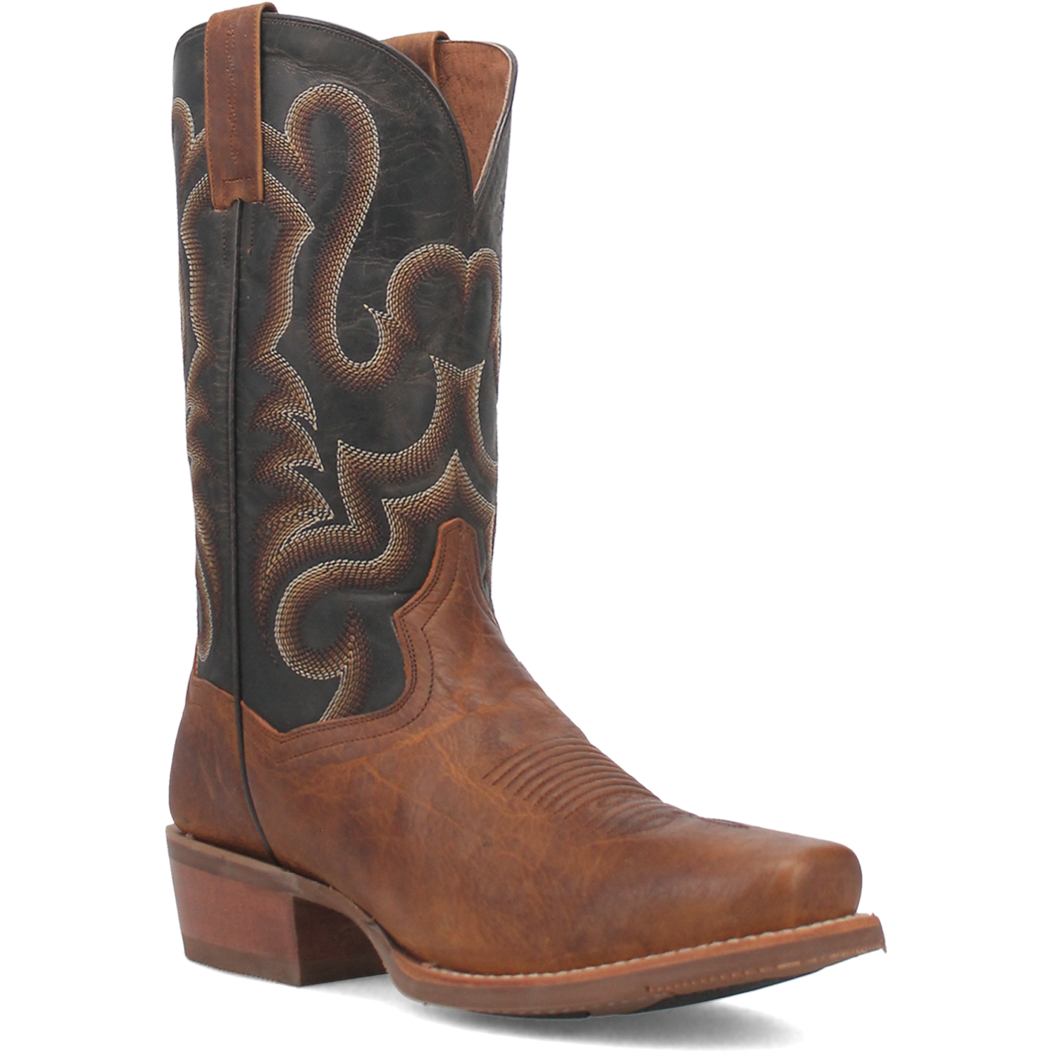 Dan Post Men's 12" Richland Leather Western Boot - Saddle DP3393
