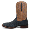 Dan Post Men's 11" Leon Caiman Western Boot - Demin/Tan DP5014