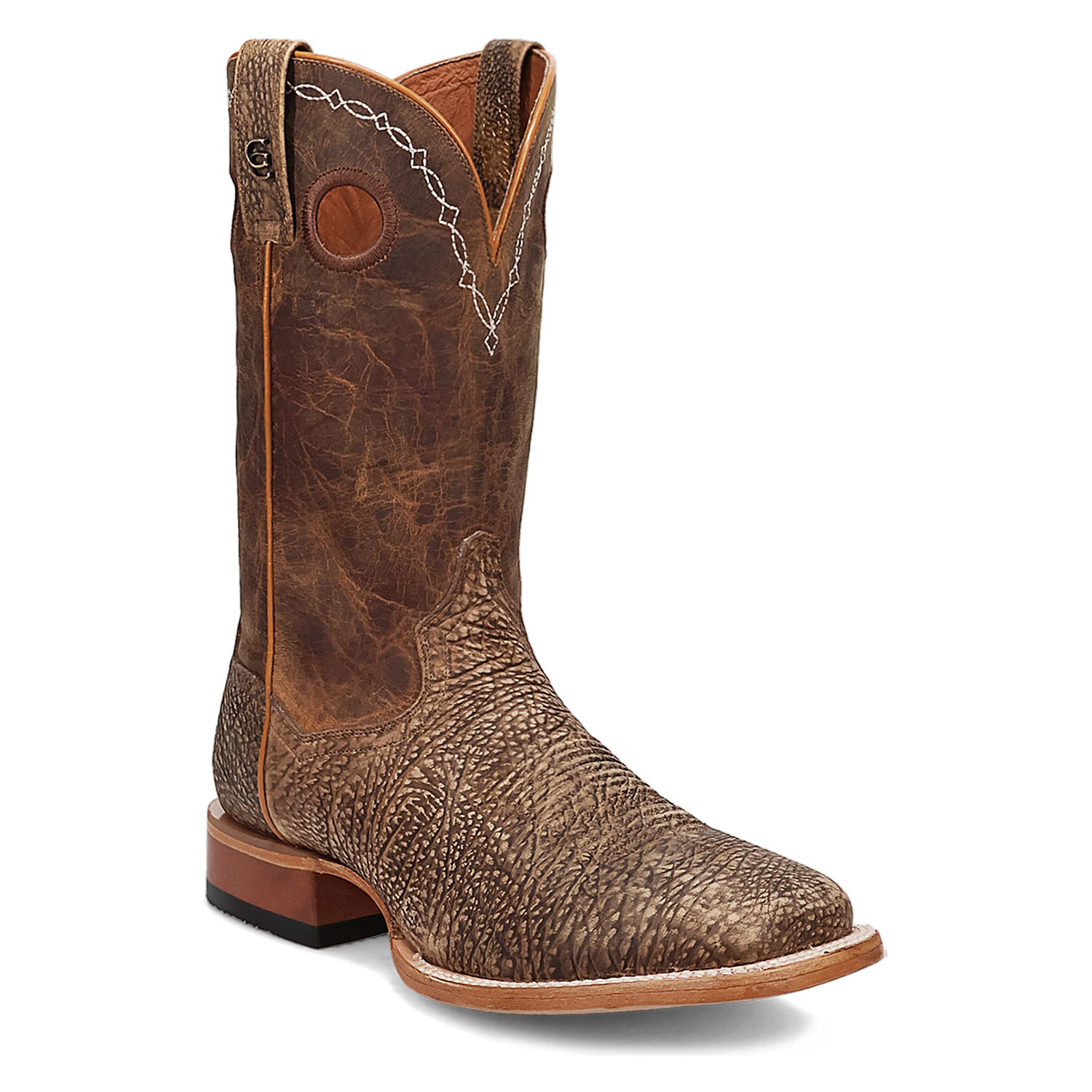 Dan Post Men's 11" Murray Bison Western Boot - Brown DP5036