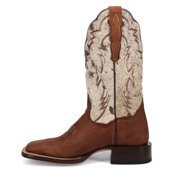 Dan Post Women's 11" Clarabelle Leather Western Boot - Brown DP5252